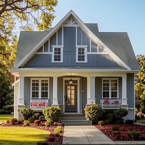 Сайдинг на доме фасад фото